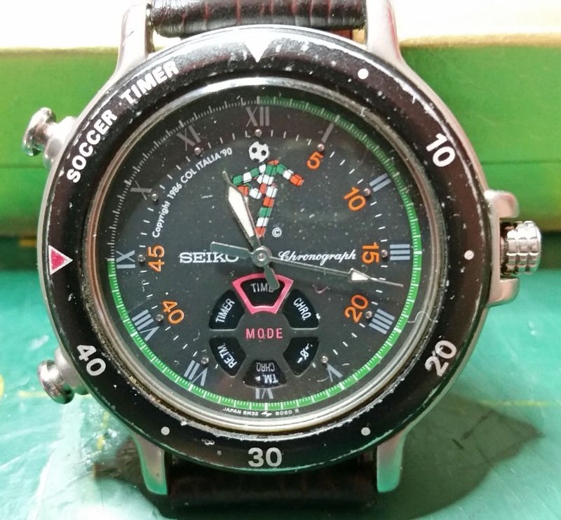 My new 8M32801A Football Timer 1990 Italian World Cup The Watch Site